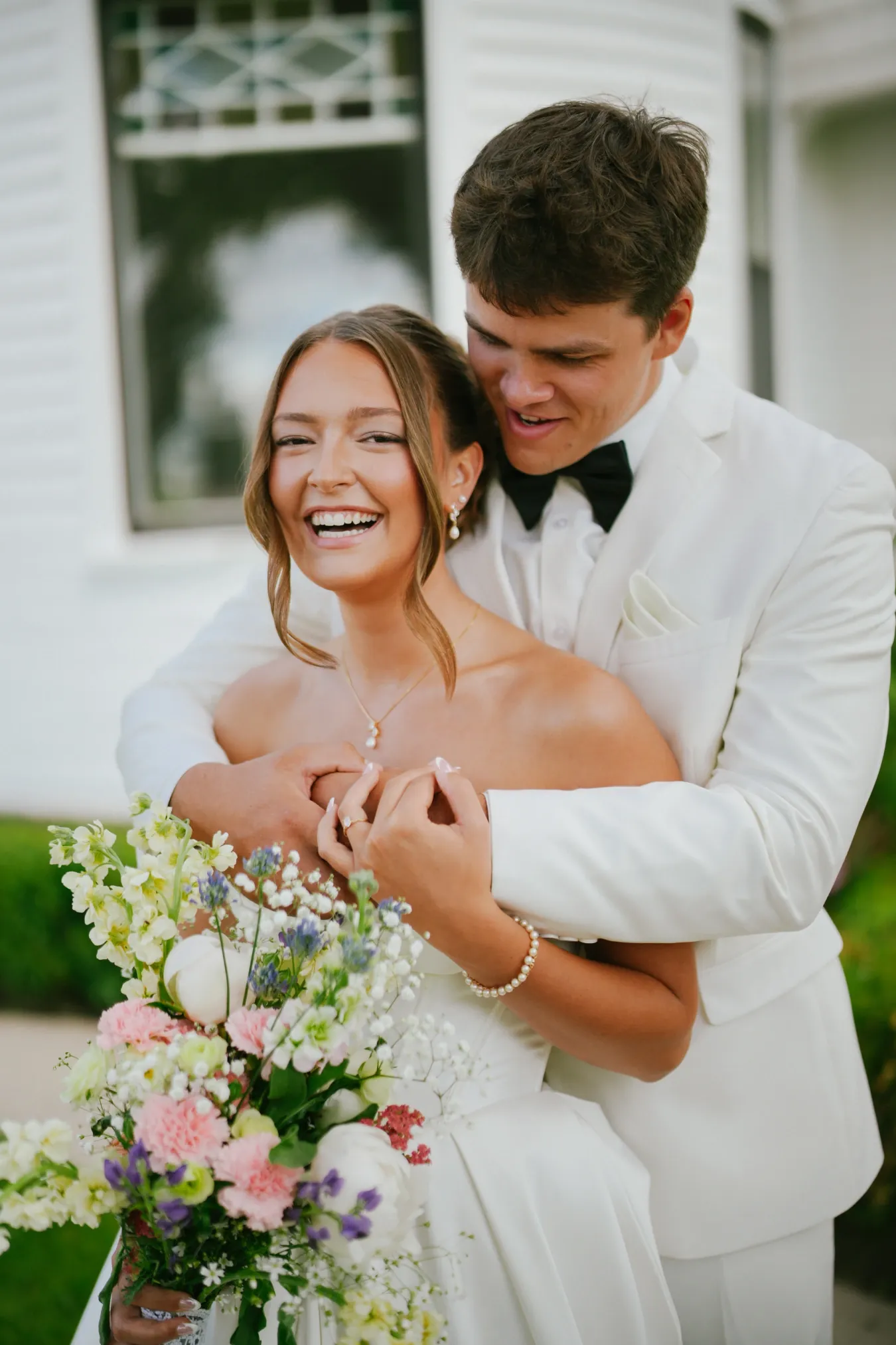 Amy & Teddy wedding at Family farm