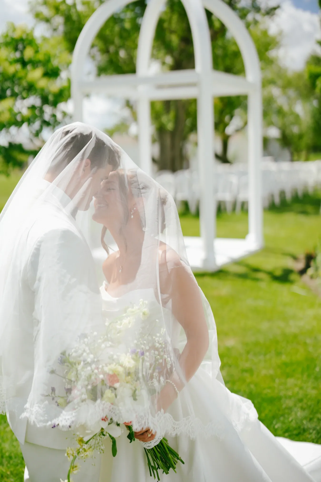 Amy & Teddy wedding at Family farm