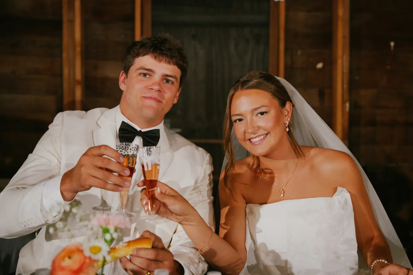 Amy & Teddy wedding at Family farm