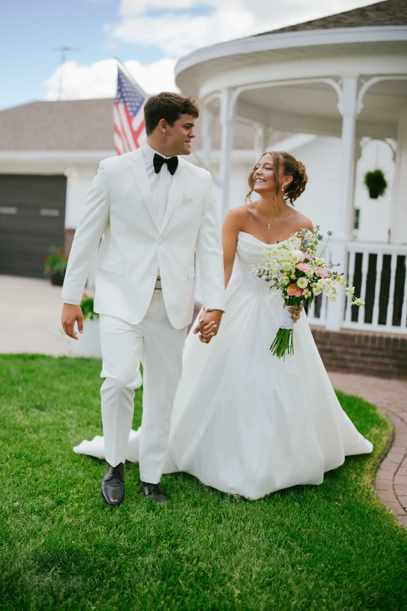 Amy & Teddy wedding at Family farm