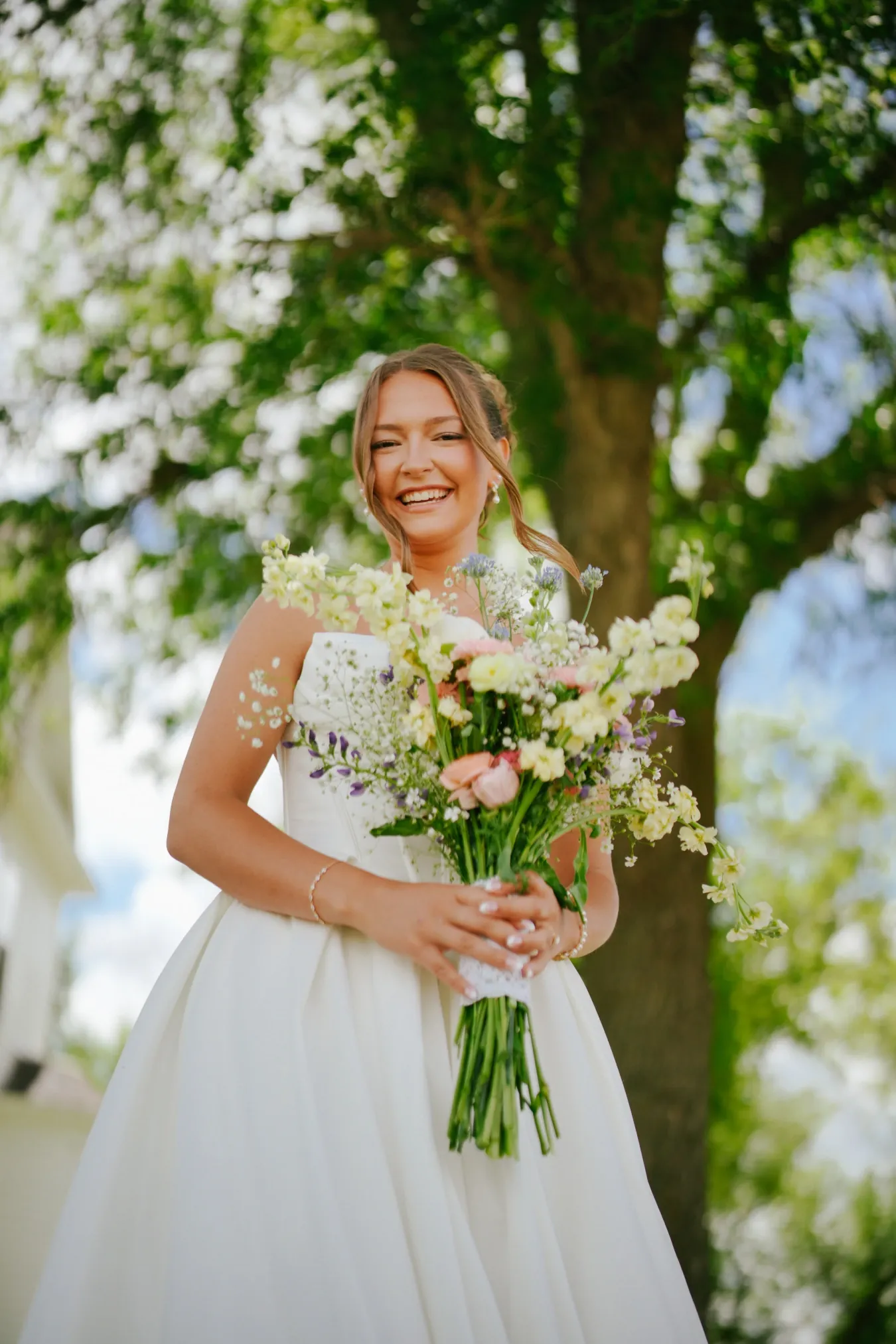 Amy & Teddy wedding at Family farm