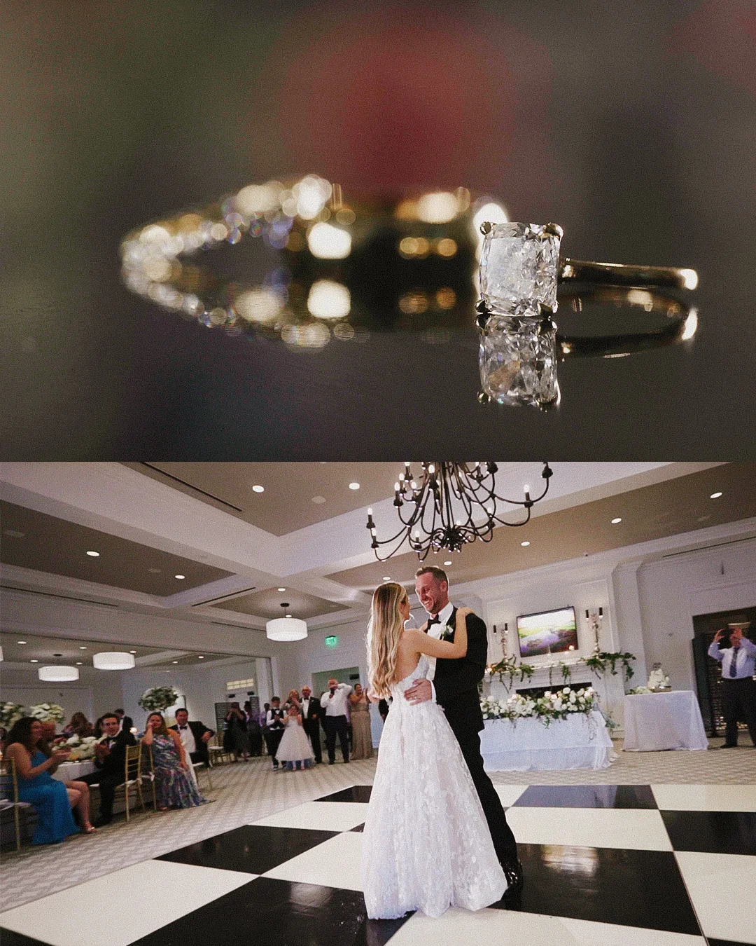 Cara & Samuel wedding album spread