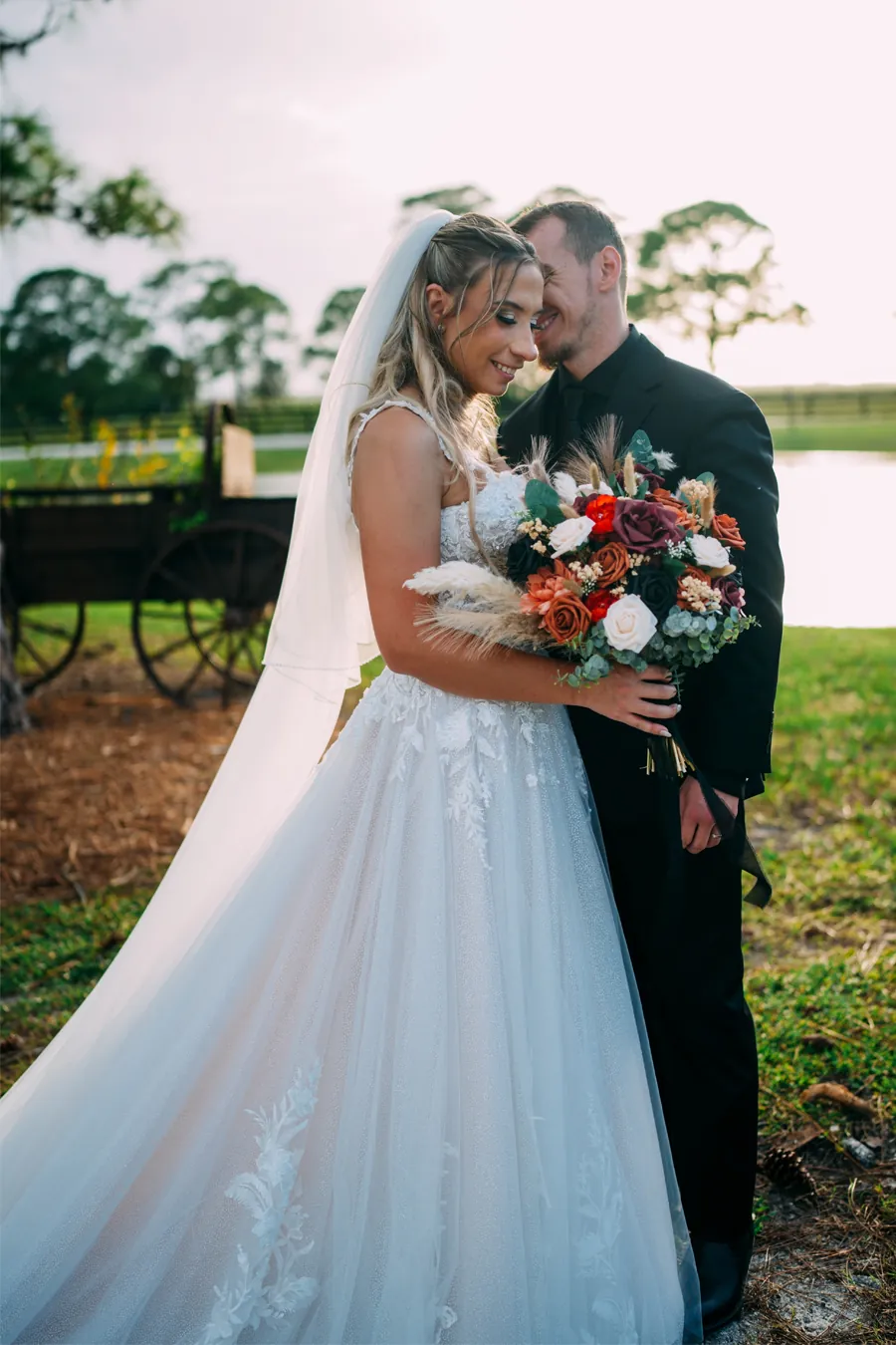 Casey & Adam wedding at Ever After Farms Ranch