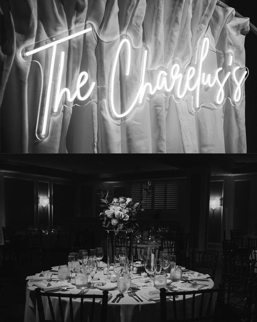 Emily & Levi wedding album spread