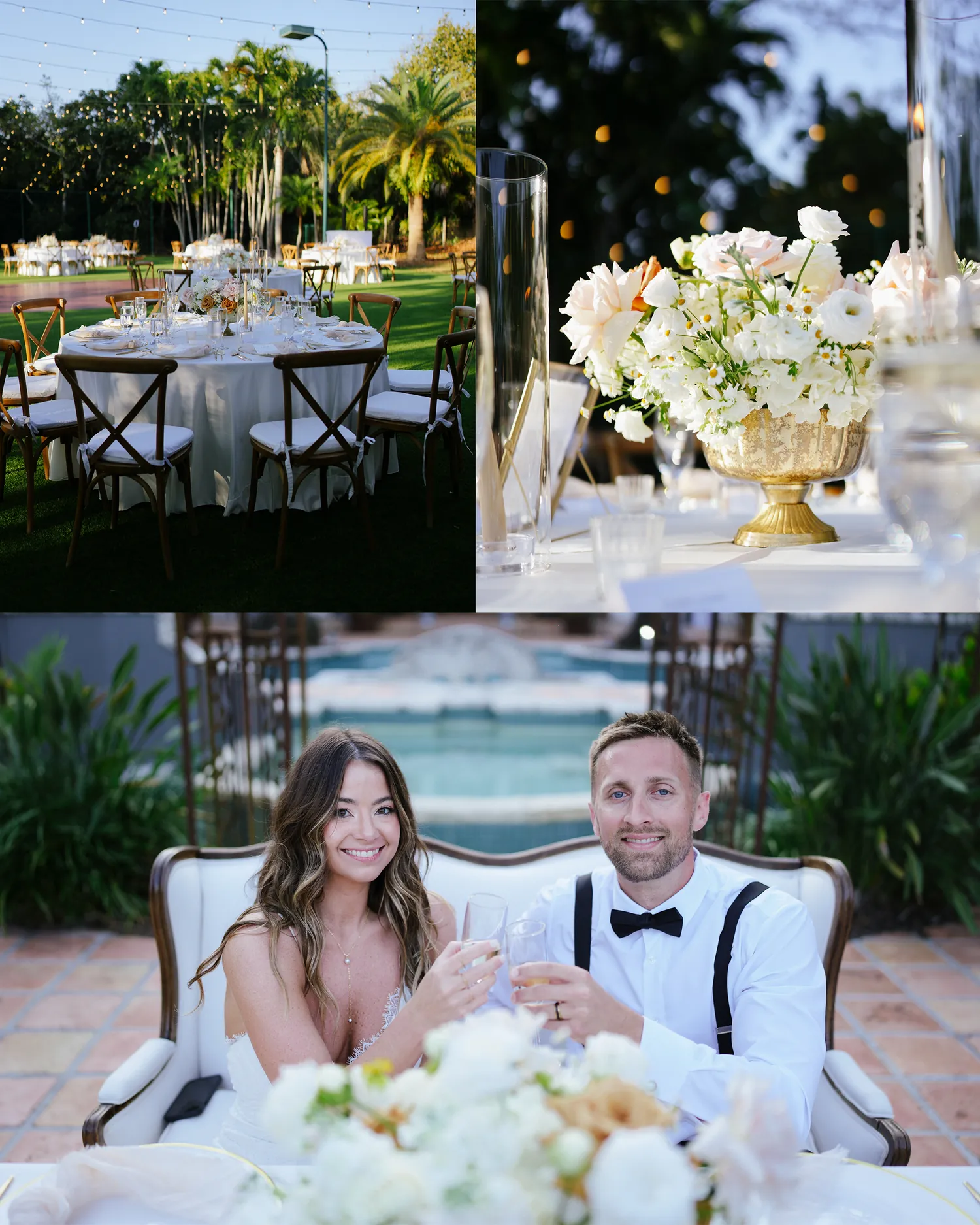 Jaime & John wedding album spread