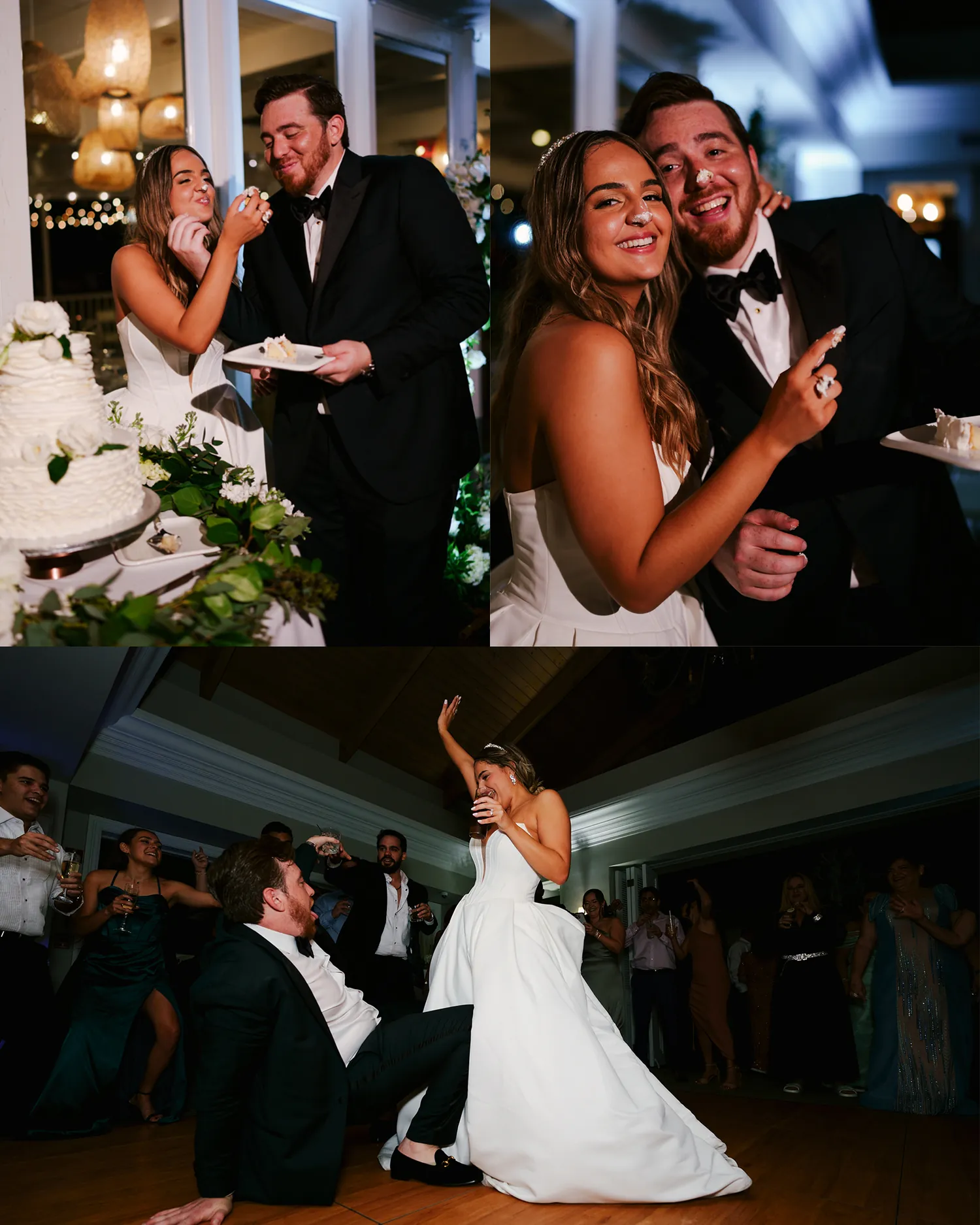 Joanna & Miguel wedding album spread