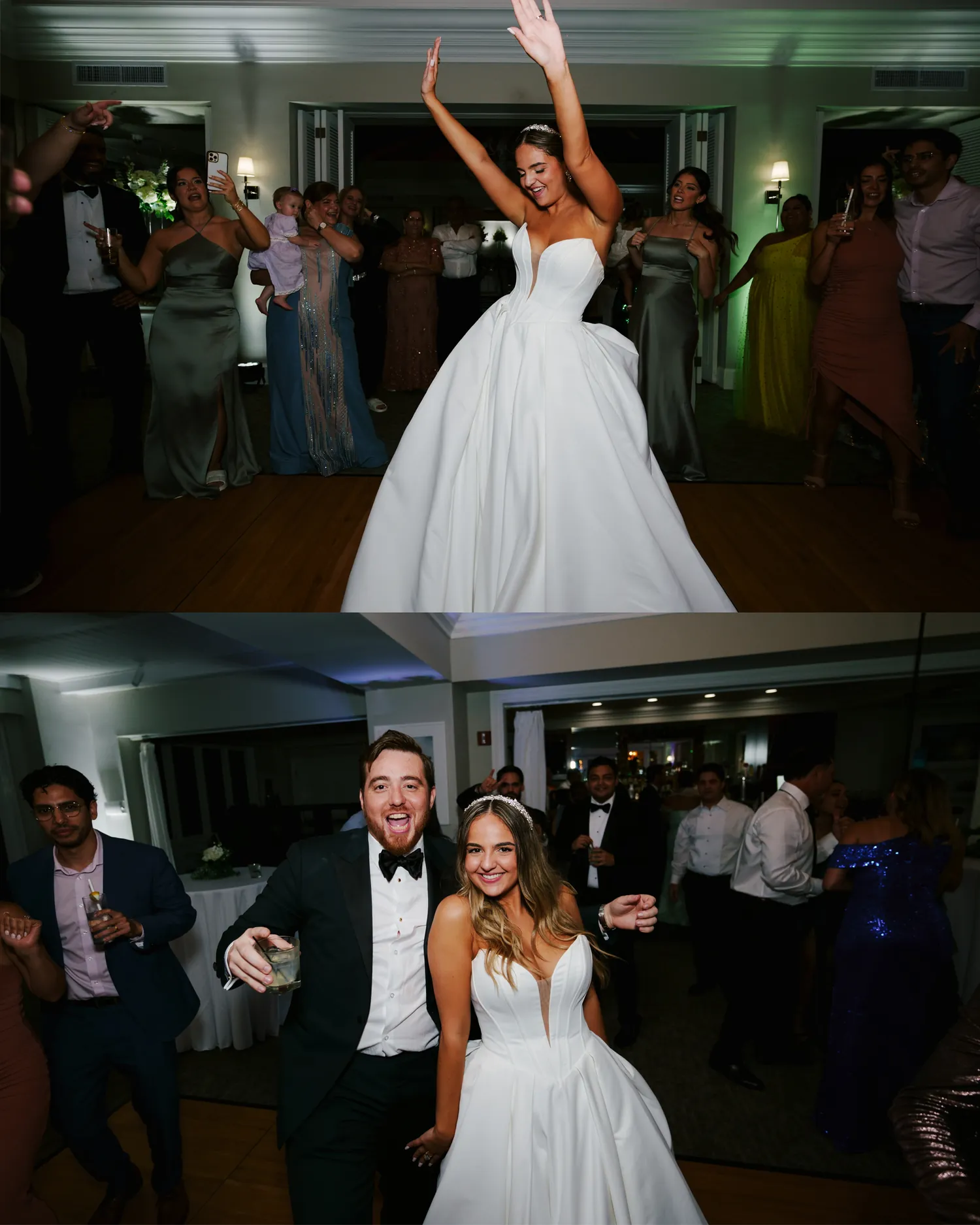 Joanna & Miguel wedding album spread